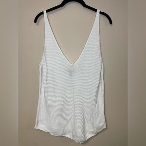 Express White Knit Top